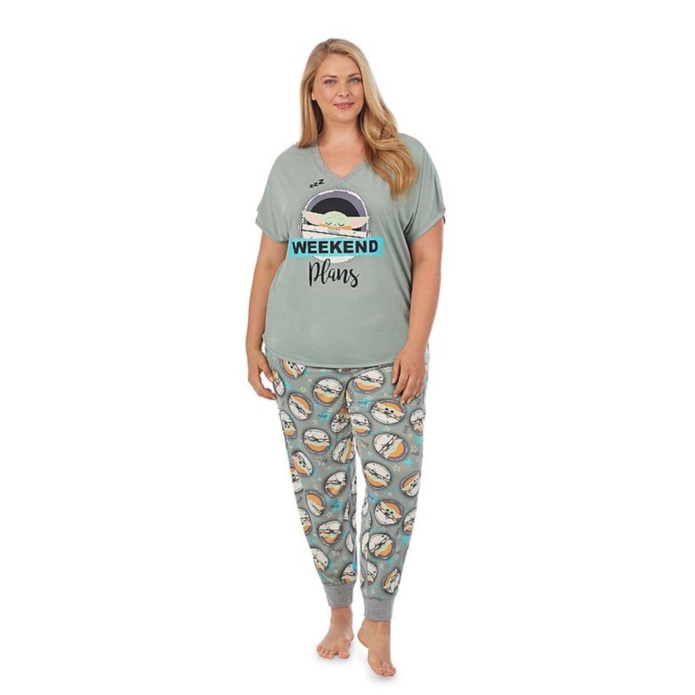 Star Wars Weekend Plans Women's Pajama Set - Green